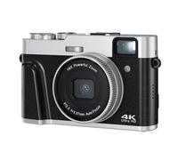 Fotocamera digitale 4K/48MP/Zoom 16X/Autofocus/Mirino/Anti-Shake Black - Nouvo