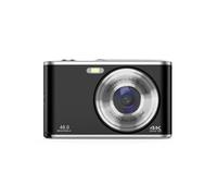 Fotocamera digitale 4K 48MP Zoom 16x Webcam Black