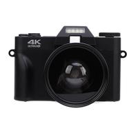 Fotocamera Digitale 4K 56mp Fotocamera da Viaggio 16x Zoom Digitale Zoom da 3 Pollici IPS Touchscreen con Schermo Wifi a 270 Gradi per la Fotografia di Vlogging