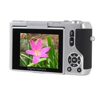 Fotocamera Digitale 4K 64MP con Messa a Fuoco Automatica Zoom Mirrorless Selfie per Foto Video (SILVER)