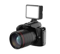 Fotocamera digitale 4K 64MP Dual Lens Schermo IPS da 3 pollici 16X -Shake Batteria incorporata Bellezza Riempimento Esterno Luce Connettore scarpa per Compleanno Festival