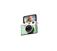 Fotocamera digitale 4K che combina fattore compatto con messa a fuoco automatica affidabile ed efficace riduzione delle vibrazioni portatile (verde)
