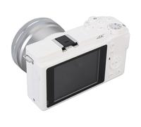 Fotocamera Digitale 4K Compatta di Piccole Dimensioni con Messa a Fuoco Automatica, Zoom 12X, Immagini da 64 MP, Schermo IPS da 3 Pollici, Slitta a Caldo, Microfono Esterno per