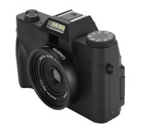 Fotocamera Digitale 4K con Schermo IPS HD da 3 Pollici, Fotocamera per Vlogging con Zoom Digitale WiFi 48MP 16X, Fotocamera con Flip Screen con Messa a Fuoco Automatica per