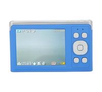 Fotocamera digitale 4K con zoom 16X AF autofocus 50 MP fotocamera mirrorless con schermo HD da 2,8 pollici per VLOG e fotografia macro ABS metallo 183 g (blu)