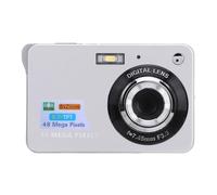 Fotocamera Digitale 4K da 48 MP, Fotocamera per Vlogging Anti-vibrazioni con Zoom Digitale 8x, Schermo da 2,7 Pollici, Fotocamera Compatta Ricaricabile per Visione Notturna per