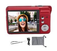 Fotocamera Digitale 4K da 48 MP, Messa a Fuoco Automatica con Zoom 8X, Schermo HD da 2,7 Pollici, Fotocamera Fotografica Compatta con Luce di Riempimento, Fotocamera Tascabile da
