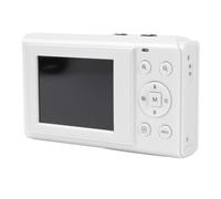 Fotocamera Digitale 4K, Fotocamera Compatta 4K Zoom Digitale 16X Autofocus Webcam Schermo IPS da 2,4 Pollici Rilevamento Volto 44MP con Cavo USB per Fotografia per Adolescenti