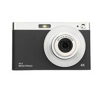 Fotocamera Digitale 4K, Fotocamera FHD 1080P, Fotocamera Punta e Scatta da 50MP, Zoom 16X Antivibrazione, Piccola Fotocamera Compatta, per Ragazzi Ragazze Studenti Bambini