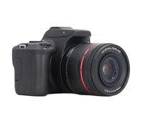 Fotocamera Digitale 4K, Fotocamera per Vlogging WIFI da 64 MP con Schermo Ribaltabile a 180° da 3 Pollici, Zoom Ottico 12X, Anti-vibrazione, Fotocamera Reflex per Viaggi