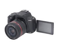 Fotocamera Digitale 4K, Fotocamera per Vlogging WIFI, Fotocamera Digitale da 64 MP con Zoom Ottico 12X, Schermo Ribaltabile da 3,0 Pollici, Luce Esterna e Supporto per Microfono,