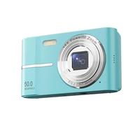 Fotocamera Digitale 4K HD 1080P Pixel Da 5000 W Zoom 16x Messa A Fuoco Automatica Supporto For Vlog Scheda TF 4-128 GB Scatta Nitida Fluida(Light Green)