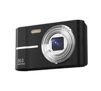Fotocamera Digitale 4K HD 1080P Pixel Da 5000 W Zoom 16x Messa A Fuoco Automatica Supporto For Vlog Scheda TF 4-128 GB Scatta Nitida Fluida(Black)