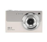 Fotocamera Digitale 4K per Fotografia, Fotocamera per Vlogging con Zoom 16X, Messa a Fuoco Automatica da 68 MP, Flash, Fotocamera Compatta da Viaggio, Memoria Integrata da 32 GB