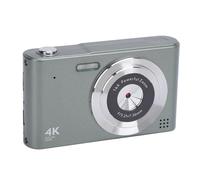 Fotocamera Digitale 4K per Fotografia, Fotocamera per Vlogging con Zoom 48X 16X con Anti-Vibrazione, Flash, Videocamera Viaggio Vintage Compatta Fotocamera Digitale Punta e