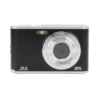 Fotocamera Digitale 4K per Fotografia, Videocamera Compatta da Viaggio con Messa a Fuoco Automatica da 48MP con Doppia Fotocamera Frontale e Posteriore, Fotocamera Selfie per