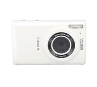 Fotocamera Digitale 4K per Fotografia, Videocamera con Zoom 18X Messa a Fuoco Automatica con Schermo da 2,8 Pollici, Fotocamera Portatile per Vlogging Selfie da 64 MP per Viaggi,
