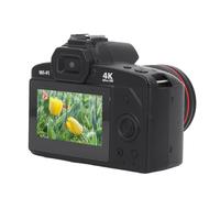 Fotocamera Digitale 4K per Fotografia, Videocamera per Vlogging da 64 MP per YouTube con Obiettivo Selfie, Videocamera Vintage con Flash, Zoom 16X, Anti-vibrazione (32G)