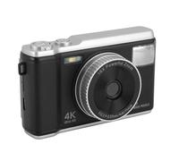 Fotocamera Digitale 4K per la Fotografia, Fotocamera da 50MP 16X Digital Zoom Autofocus, con Schermo da 2,8 Pollici, Torcia Elettrica, Fotocamera da Viaggio Compatta Anti-shake