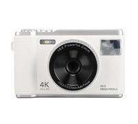 Fotocamera Digitale 4K per la Fotografia, Fotocamera da 50MP 16X Digital Zoom Autofocus, con Schermo da 2,8 Pollici, Torcia Elettrica, Fotocamera da Viaggio Compatta Anti-shake