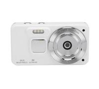 Fotocamera Digitale 4K Ricca di funzionalità, 64MP, Zoom 18x, Funzione Automatica, Anti-vibrazione, Perfettamente Compatta per i Viaggi, Adatta per Adolescenti, Ragazzi, Ragazze,