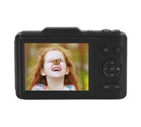 Fotocamera Digitale 4K, Videocamera Tascabile da 48MP con Zoom Digitale 16X e Flash, Schermo HD IPS da 2,8 Fotocamera Compatta per Vlogging con Messa a Fuoco Automatica per