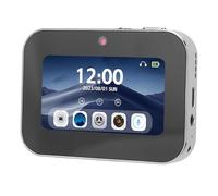 Fotocamera Digitale 4K, Zoom 16X 64MP Punta e Scatta Fotocamera Compatta con Schermo Full Touch OLED da 3'', 3 Obiettivi, Scatto di Foto e Video, Sveglia, Riproduzione di Musica,