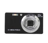 Fotocamera Digitale 56MP 4K, HD 20x Fotocamere Digitali a Messa a Fuoco Automatica con Schermo TFT da 2,8 Pollici, Lunga Durata della Batteria, Fotocamera da Tasca Compatta