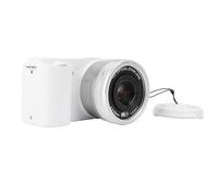 Fotocamera Digitale 5k con 3 in Schermo Flip HD, Fotocamera da Vlogging da 72 MP 12x Zoom Ottico, Fotocamera da Viaggio Compatta a più Filtri con Flash, per il Ritratto del (WHITE)