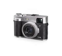 Fotocamera digitale 5K con fotocamere anteriore e posteriore, mirino, autofocus, anti-shake Black