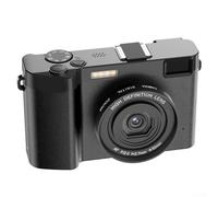 Fotocamera digitale 5K con zoom 18X e messa a fuoco automatica WiFi, videocamera Vlogging per creatori di contenuti, 6 assi anti-shake, schermo IPS da 3 pollici, supporto scheda TF fino a 256 GB (è