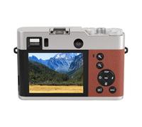 Fotocamera Digitale 5K, Fotocamera per Vlogging da 48 MP per la Fotografia (BROWN)