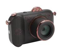 Fotocamera Digitale 5K, Fotocamera WiFi per Vlogging retrò con Memoria 64G, Videocamera da Viaggio 96MP con 4 Filtri Bellezza, Zoom Digitale 50x, Visione Notturna