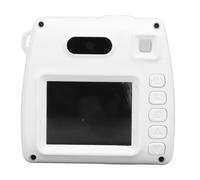 Fotocamera Digitale a Doppio Obiettivo da 48 MP Ad Alta Risoluzione Adatta per Studenti, Dotata di Luce di Riempimento a LED, Schermo IPS HD da 2,0 Pollici (WHITE)