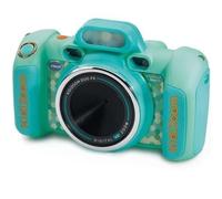 VTech - Kidizoom Duo FX Aquamarina, Macchina fotografica per bambini, selfie, video, schermo a colori, studio di fumetti, filtri ed effetti divertenti, regalo per bambini 4-12 anni, versione ESP