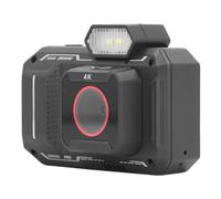 Fotocamera Digitale, Anti-shake, Filtri Multipli, Fotocamera Digitale Portatile, Zoom Digitale 18X, Messa a Fuoco Automatica per Registrare la Vita (BLACK)