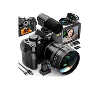 Fotocamera digitale - BAZARLAND30 - 4K - 48MP - Zoom digitale 16X - LCD IPS 3,0 pollici