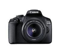 Canon EOS 2000D BK 18-55 IS + SB130 +16GB EU26 Kit fotocamere SLR 24,1 MP CMOS 6000 x 4000 Pixel Nero