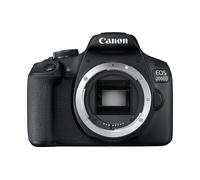 FOTOCAMERA DIGITALE CANON EOS 2000D BK BODY EU26, 24,1 megapixel, Nero
