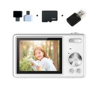 Fotocamera digitale CCD 96MP 1080P Full HD 16X zoom 2 schermo 4 pollici compatta
