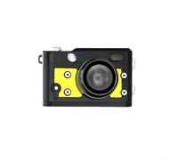 Fotocamera digitale compatta 1080p, mini fotocamera portatile ricaricabile, supporta schede di memoria, standby lungo, per adolescenti, bambini e principianti (giallo)