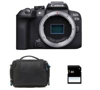 Fotocamera Digitale Compatta Canon EOS R10 24.2 MP Zoom Ottico Sensore CMOS 4K WiFi SD 8 GB Sac