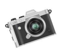 Fotocamera Digitale Compatta con Video 2K, Memoria 32GB, Nero | Batteria ricaricabile, schermo a colori da 3,73 cm, collegamento per telefoni e computer