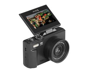 FOTOCAMERA DIGITALE COMPATTA DENVER DWC-8475B, Risoluzione 5120 x 2880 Pixel, stabilizzatore electronic, 16 megapixel, Nero