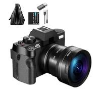 Fotocamera Digitale Compatta Di Rete Wireless 4K Registratore Vlog Retrò Da 48 MP Schermo Ribaltabile 3 Pollici Scatta Nitida Fluida