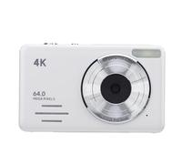 Fotocamera Digitale Compatta, Fotocamera Digitale 4K 64MP con Zoom Digitale 18X, Registrazione in Loop, Rallentatore, Fotocamera Digitale Compatta, Fotografia Timelapse, Piccola