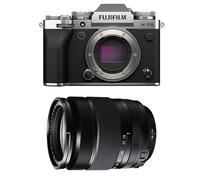 Fotocamera Digitale Compatta Fujifilm X-T5 Silver 40.2 MP 7.5x Zoom Ottico Sensore CMOS Stabilizzazione IA Schermo LCD Inclinabile