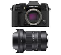 Fotocamera Digitale Compatta Fujifilm X-T50 40.2 MP Zoom Ottico Intercambiabile Sensore X-Trans CMOS Stabilizzazione 7.0 stop Kit Sigma 18-50mm