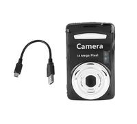 Fotocamera digitale compatta, leggera, con sensore di qualità superiore e schermo LCD da 2,4 pollici. Facile da trasportare, basta puntare e