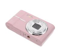 Fotocamera Digitale Compatta Mini, Facile per Principianti, Rosa | ABS, Presa a Mano, Risoluzione Nitida, per Viaggi, Ritratti, Paesaggi, Strada e Feste
